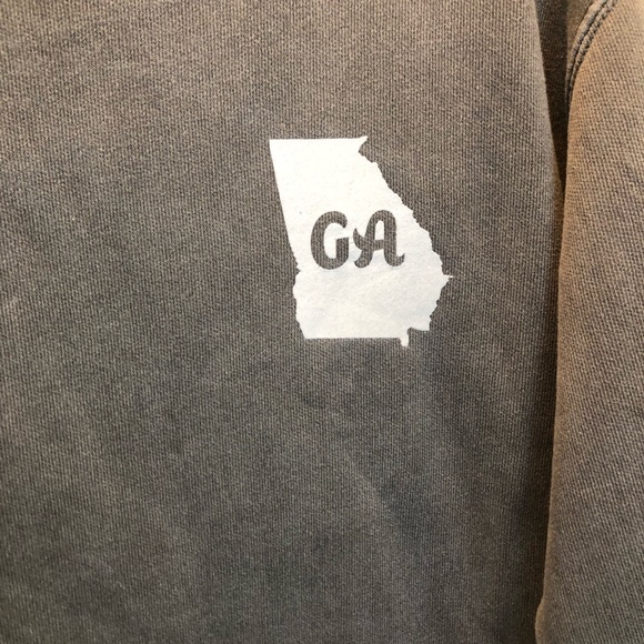 PRESSBOX  | GA SWEATSHIRT WITH STATE ON THE BACK - Picture 3 of 4